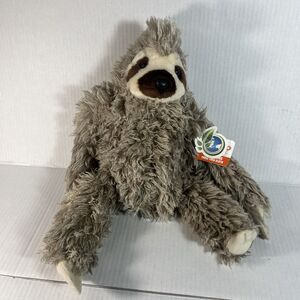 Sloth Plush Stuffed Animal Wild Republic Toy 16"  Three Toed Rainforest Hairy